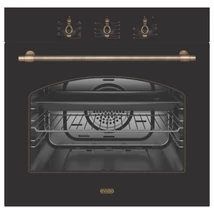 EVIDO RUSTIC-O 60A légkeveréses sütő, grill ,analóg,antracit/bronz