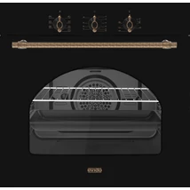 EVIDO RUSTIC-O 60A légkeveréses sütő, grill ,analóg,antracit/bronz