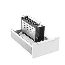 RITTER beépíthető kenyérpirító, nemesacél/fekete