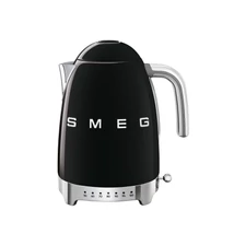 SMEG VÍZFORRALÓ, retro, állítható hőmérséklet, fekete SMEG VÍZFORRALÓ, retro, állítható hőmérséklet, fekete