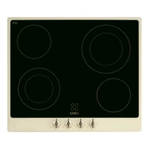 SMEG KERÁMIA FŐZŐLAP, Colonial design, 60 cm, 4 főzőzóna, bézs SMEG KERÁMIA FŐZŐLAP, Colonial design, 60 cm, 4 főzőzóna, bézs