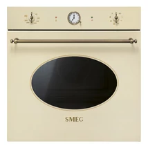 SMEG PIROLITIKUS HŐLÉGKEVERÉSES SÜTŐ, Colonial design, 60 cm, analóg, bézs SMEG PIROLITIKUS HŐLÉGKEVERÉSES SÜTŐ, Colonial design, 60 cm, analóg, bézs