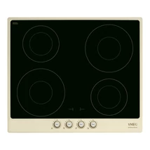 SMEG INDUKCIÓS FŐZŐLAP, Cortina design, 60 cm, 4 főzőzóna, bézs