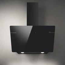 ELICA L`ESSENZA BL/A/90 fali páraelszívó, design, 90 cm, fekete üveg