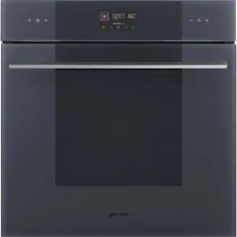 SMEG HŐLÉGKEVERÉSES SÜTŐ, Linea design, Galileo, 60 cm, ES LCD, neptune szürke üveg