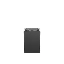 SMEG TELJESEN BEÉPÍTHETŐ MOSOGATÓGÉP, 45 cm, 10 teríték, 8 funkció, 2 hőmérséklet, 46dB SMEG TELJESEN BEÉPÍTHETŐ MOSOGATÓGÉP, 45 cm, 10 teríték, 8 funkció, 2 hőmérséklet, 46dB