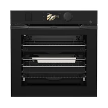 De Dietrich kombinált pirolitikus gőzsütő, 73 l, 19 funkció, 135 auto recept, TFT, infinite black
