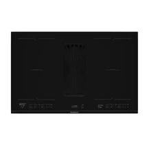 De Dietrich páraelszívóval integrált indukciós főzőlap, 80 cm, 4 zóna (2 horiZone), LCD, infinite black De Dietrich páraelszívóval integrált indukciós főzőlap, 80 cm, 4 zóna (2 horiZone), LCD, infinite black