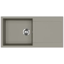 EVIDO Cubo XL 6S gránit mosogató, 1000 x 500 mm, platina