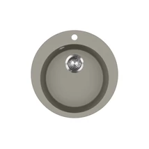 EVIDO Tondo kerek gránit mosogató, 505 mm, platina EVIDO Tondo kerek gránit mosogató, 505 mm, platina