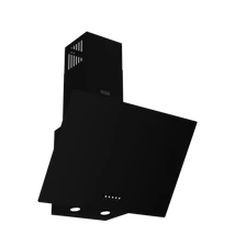 EVIDO SKY 60B vertikális fali páraelszívó, 60 cm, fekete üveg