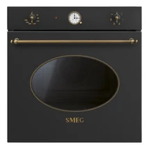SMEG HŐLÉGKEVERÉSES SÜTŐ, Colonial design, 60 cm, analóg, antracit SMEG HŐLÉGKEVERÉSES SÜTŐ, Colonial design, 60 cm, analóg, antracit