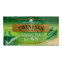 TWININGS EARL GREY ZÖLD TEA 25DB
