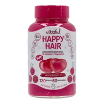 VITAFUL VEGÁN GUMIVIT. HAJVITAMIN 120DB