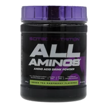 SCITEC ALL AMINOS ZÖLD TEA-MÁLNA 340G