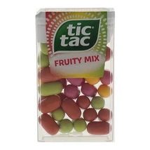 TIC TAC CUKORKADRAZSÉ FRUITY MIX 18G