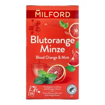 MILFORD GYÜMÖLCSTEA VÉRNARANCS-MENTA 40G