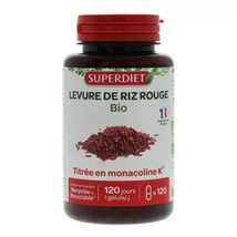 SUPERDIET KAPSZULA VÖRÖS ÉLESZTŐS RIZS