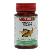 SUPERDIET KAPSZULA OMEGA 3 DHA EPA SZÍV