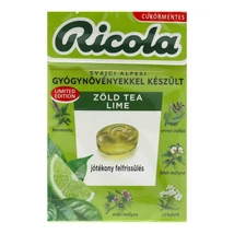 RICOLA CUKORKA ZÖLD TEA LIME CM 40G
