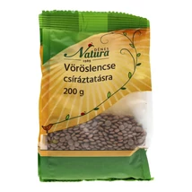 NATURA VÖRÖSLENCSE CSÍRÁZTATÁSRA 200G