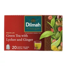 DILMAH ZÖLD TEA LICSI GYÖMBÉR 20DB
