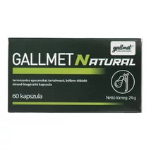 GALLMET-NATURAL KAPSZULA 60DB