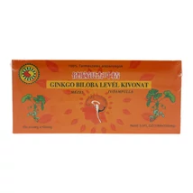 SUN MOON GINKGO KIVONAT IVÓAMPULLA