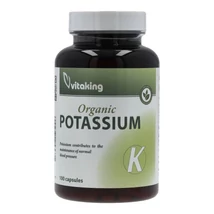 VITAKING POTASSIUM GL.KÁLIUM KAPSZ.99MG