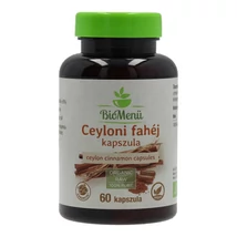 BIOMENÜ BIO CEYLONI FAHÉJ KAPSZULA 60DB