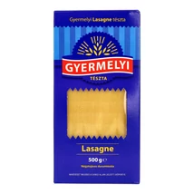 GYERMELYI TÉSZTA LASAGNE 4 TOJÁS 500G