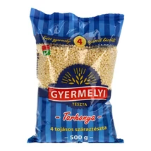 GYERMELYI TÉSZTA TARHONYA 4 TOJÁS 500G