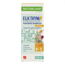 NATURLAND ELIXTHYMI KAKUKKFŰ SZIRUP MÉZ
