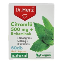 DR.HERZ CITROMFŰ+B-VITAMIN KAPSZULA 60DB