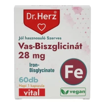 DR.HERZ VAS-BISZGLICINÁT 28 MG 60DB