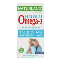 NATURLAND HALOLAJ KAPSZULA 60DB