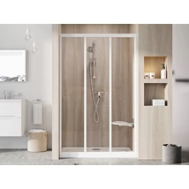 Supernova ASDP3-90 zuhanyajtó 198 fehér+transparent Supernova ASDP3-90 zuhanyajtó 198 fehér+transparent