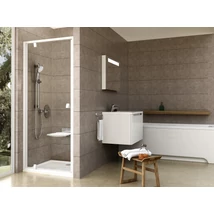 Pivot PDOP1-80 zuhanyajtó fehér+transparent Pivot PDOP1-80 zuhanyajtó fehér+transparent