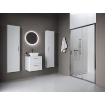 Blix II NBLDP2 110 zuhanyajtó krómhatású+transparent Blix II NBLDP2 110 zuhanyajtó krómhatású+transparent