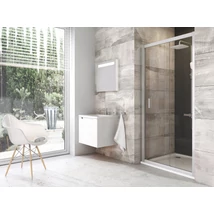 Blix BLDP2-110 zuhanyajtó krómhatású+transparent Blix BLDP2-110 zuhanyajtó krómhatású+transparent