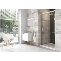 Blix BLDP2-120 zuhanyajtó szatén+transparent Blix BLDP2-120 zuhanyajtó szatén+transparent