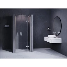 SmartLine SMSD2-90 zuhanyajtó (B) jobb króm+transparent SmartLine SMSD2-90 zuhanyajtó (B) jobb króm+transparent