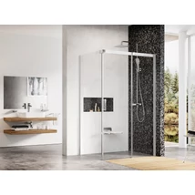 Matrix MSDPS 100x100 zuhanykabin jobb szatén+transparent Matrix MSDPS 100x100 zuhanykabin jobb szatén+transparent