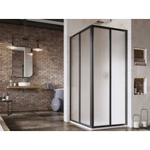 Supernova SRV2+SRV2 90x90 195 S zuhanykabin fekete+grape Supernova SRV2+SRV2 90x90 195 S zuhanykabin fekete+grape