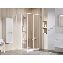 Supernova SRV2-100 195 S zuhanykabin fehér+transparent Supernova SRV2-100 195 S zuhanykabin fehér+transparent