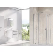 Chrome CRV2-80 zuhanyajtó krómhatású+transparent (1 oldal) Chrome CRV2-80 zuhanyajtó krómhatású+transparent (1 oldal)