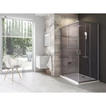 Blix BLRV2K-80 zuhanykabin szatén+transparent (1 oldal) Blix BLRV2K-80 zuhanykabin szatén+transparent (1 oldal)