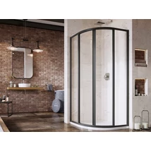 Supernova SKCP4 90x90 195 zuhanykabin fekete+transparent Supernova SKCP4 90x90 195 zuhanykabin fekete+transparent