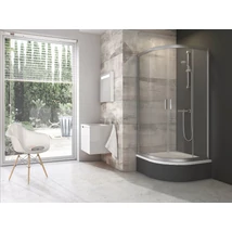 Blix BLCP4 90x90 SABINA zuhanykabin szatén+transparent Blix BLCP4 90x90 SABINA zuhanykabin szatén+transparent