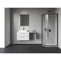 Blix II NBLCP4 80x80 zuhanykabin fekete+transparent